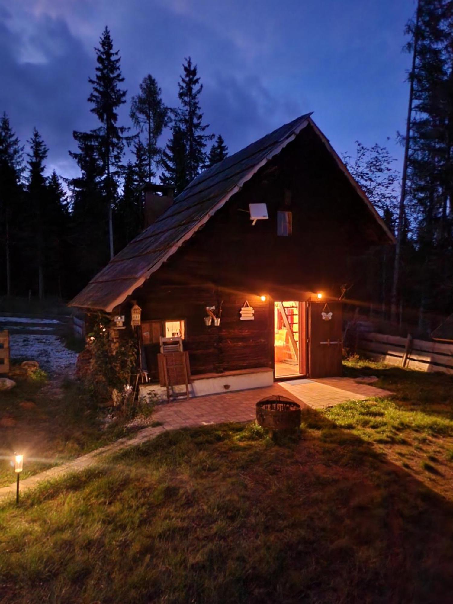 Appartement Urige Waldbienenhuette à Diex Chambre photo